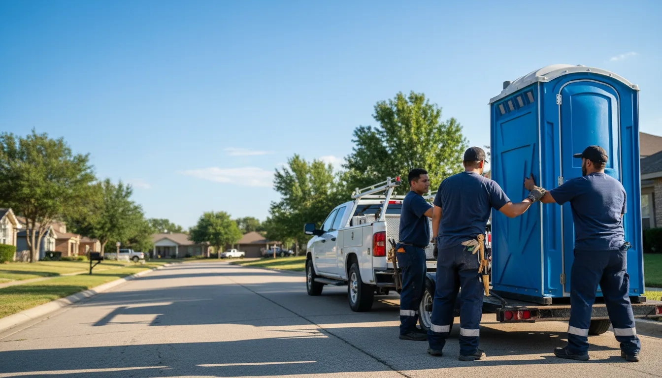 Portable Toilet Rental in Tupelo, AR near me